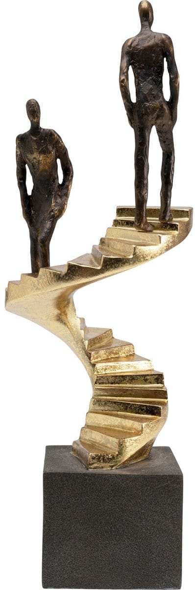 Woonaccessoires gouden trap duo Kare Design