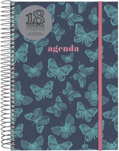 8 Dagenplanner 18 Maanden Softcover Agenda Juli 2019 December 2020