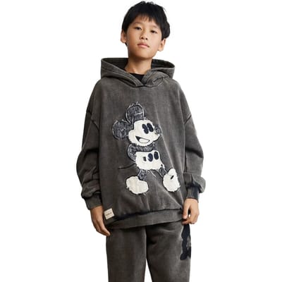 Junior Sweatshirt Desigual Patch Mickey