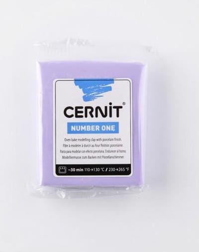 Boetseerklei - Cernit Number one 56g lilac