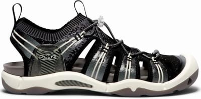 Keen Heren Evofit 1 Sandalen Zwart / Wit Maat US11.5 EU45