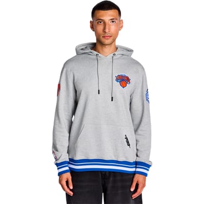 Pro Standard Knicks Day One Hoodies Heren - Grijs - Maat S - Katoen Fleece