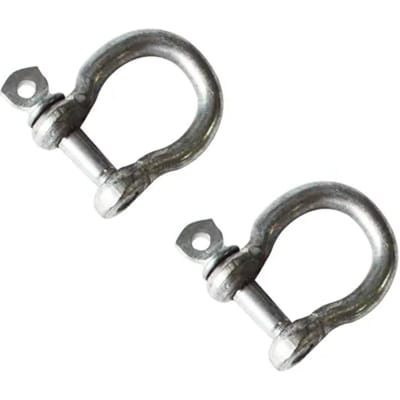 Sencys Harpsluiting - Gegalvaniseerd - Diam. 4x10mm - 2 Stuks