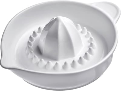 Westmark Citrus Juicer, Capaciteit: 250 ml, met zeeffunctie en gieter, keramiek, wit, 30722260