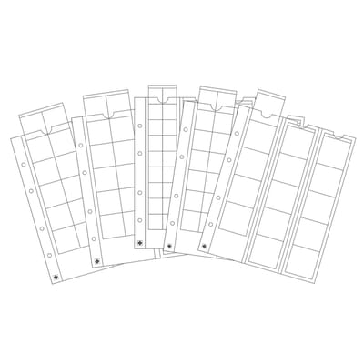 Leuchtturm Optima SORT muntbladen - 5 stuks