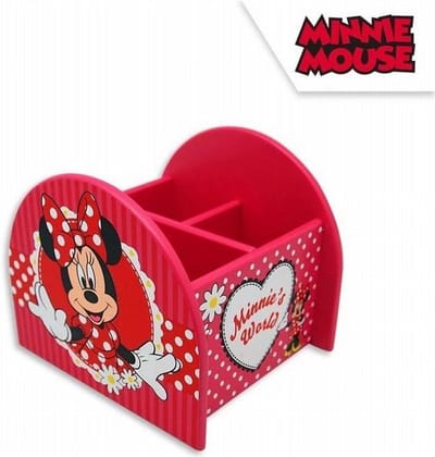 Disney Minnie Mouse Houten Opberg Kistje Meisjes Kerst Cadeau Geschenk