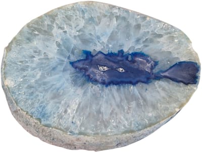Agaat schijf - 402 gram