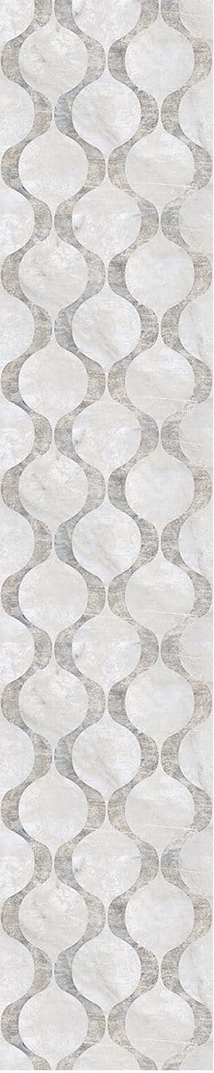 Voorgelijmd vliesbehang - Licht vintage Scandinavisch design - 1 rol van 300x60 cm