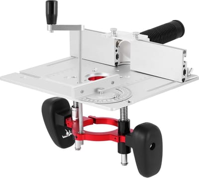 Universele Router Onderzetting met Liftmechanisme voor Frezen tot 6,5 cm