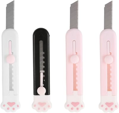 Draagbare Uittrekbare Universele Mini Mesjes voor Creatieve Handwerkprojecten, Verpakking en Stationery