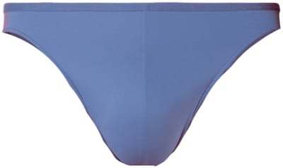 HOM Plumes micro briefs (1-pack) - heren micro slip microfiber - midden blauw