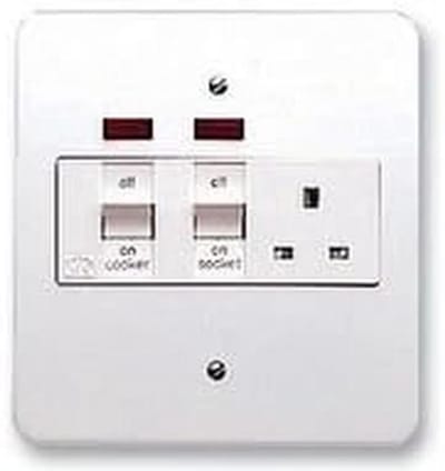 45A Elektrische Kookunit Metaal Wit voor Logic Plus Systeem
