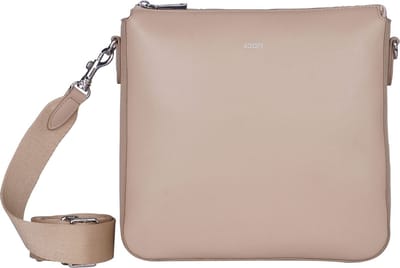JOOP! Leren Schoudertas Sofisticato 1.0 Jasmina Shoulderbag Beige Lichtbruin
