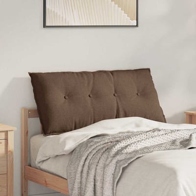 vidaXL - Rugkussen - Bruin - 200 - x - 19 - x - 50 - cm - Stof