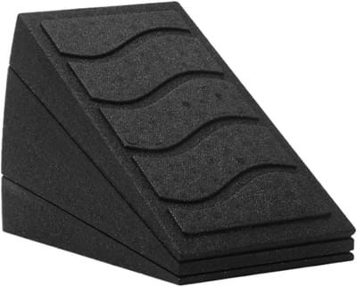 Kuit Stretch Plank - Schuine Plank - Flexibiliteit Verbeteren - Verstelbare Hoek - 31 x 16 x 19.5 cm - Zwart