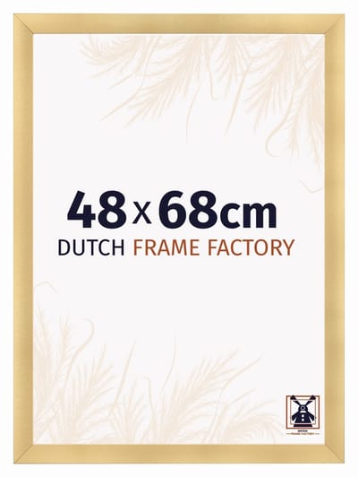 Fotolijst 48x68 cm - MDF - Goud Mat - Praag