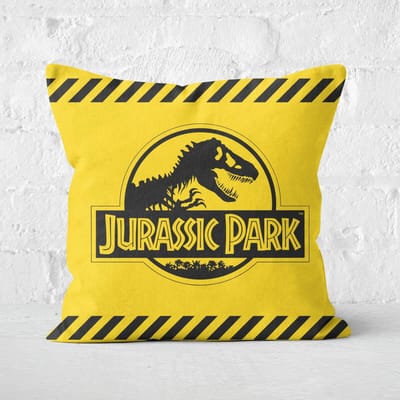 Jurassic Park Tape Square Cushion - 50x50cm - Soft Touch