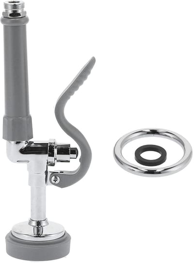 Dailygoods- Sproeikop Commerciële Kraansproeier - 304 Roestvrij Staal - Handheld Vaatwasser Accessoires - Duurzaam - Gewicht 630g - Afmetingen 26,4x6,7cm - Keukensproeier