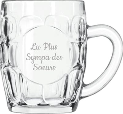 Bierpul gegraveerd - 55cl - La Plus Sympa des Soeurs