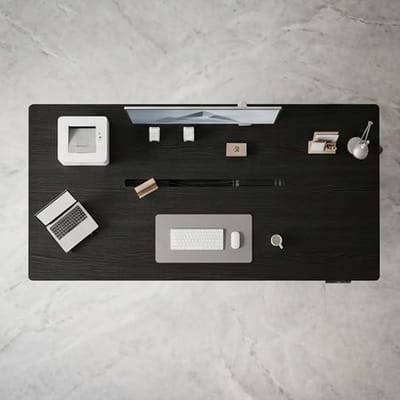 ProLift 200x80 Elektrisch Zit-Sta Bureau met USB-aansluiting en afsluitfunctie – ZwartCasa Serena – Casa Dorada