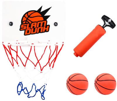 Golden crown - Mini-basketbalset - Indoor basketbalring - Desk spelletjes - 4-delig - Verbeter relatie - Geschikt voor kinderen - Compact formaat