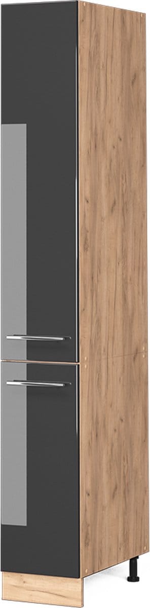 Vicco Fame-Line Apotheekkast – 30 cm Antraciet Hoogglans