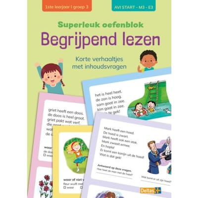 Superleuk Oefenblok Begrijpend Lezen / 1ste Leerjaar/ Groep 3 - ZNU