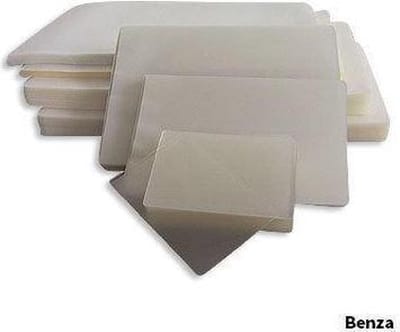 Benza Lamineersheets Glanzend 216 x 303 mm (A4) 125 micron (10 pakken)