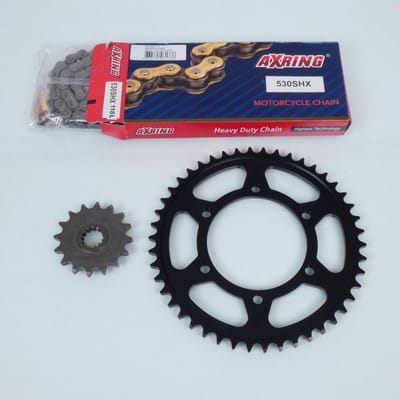 axring kettingset voor motor yamaha 600 fz6 fazer s2 n/s 2007 tot 2010 16x46 p 530
