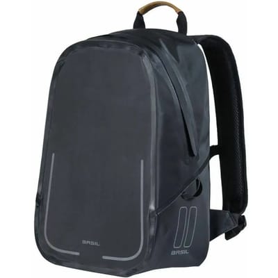 Basil Urban Dry Fietsrugzak - Enkele fietstas - Zwart - 18 Liter