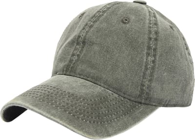LGT JWLS Effen Baseball Cap met Faded Look - Groen