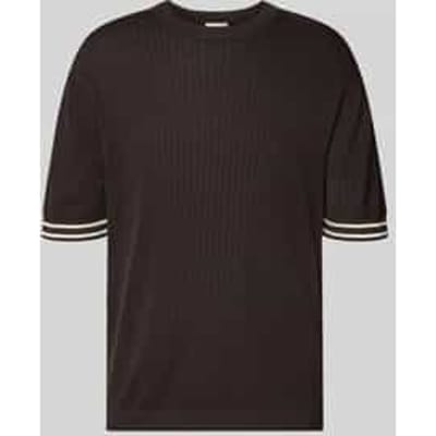 Gebreid shirt met ronde hals model 'DERICO'