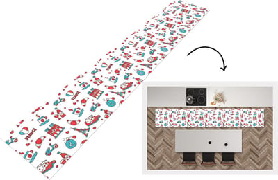 Keukenloper - Loper keuken - Patroon - Frankrijk - Vlag - 300x50 cm - Keukenloper vinyl