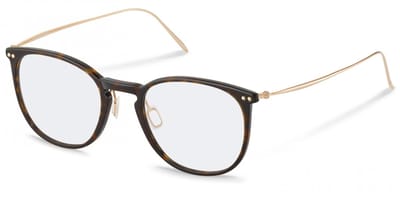 Rodenstock R7136 Dark havana, gold 54/21/145 MAN Brilmonturen