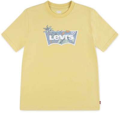 Levi's - Jongens t-shirt - Maat 140 - Jongens - Geel -