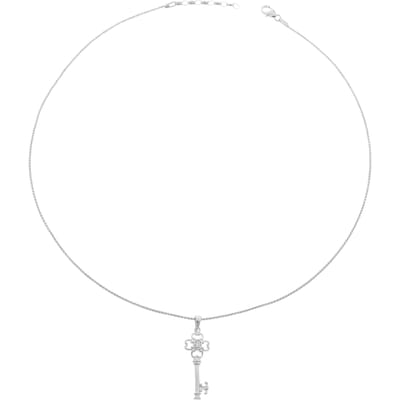 Orphelia Dames 925 Sterling Zilveren Ketting met Hanger - Zilver ZH-7019