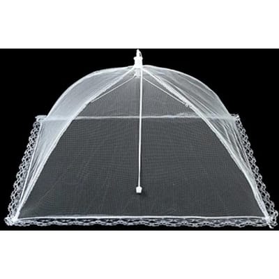 Opvouwbare Klamboe Deksel Insectenwerend Keuken Voedsel Deksel Tafel Vliegwerend Paraplu Tent Dekzels Keuken Voedsel Bescherming Gadgets