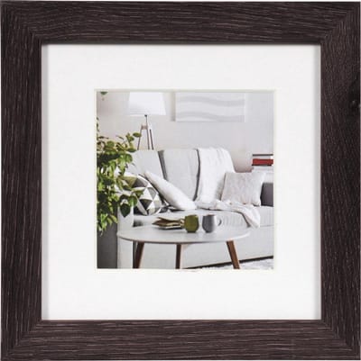 Fotolijst - Henzo - Modern - Fotomaat 15x15 cm - Donkerbruin