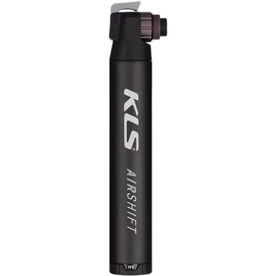 Kellys AirShift Minipomp - 110 PSI, Aluminium, Zwart