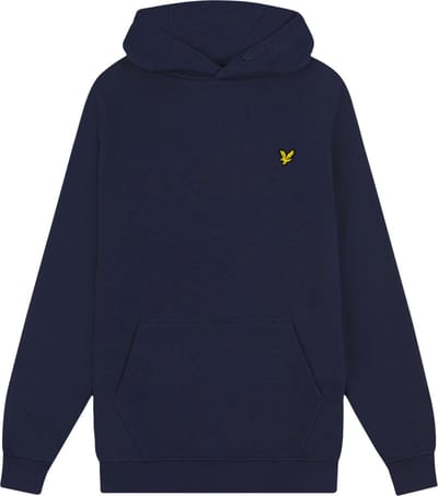 Lyle & Scott Pullover Hoodie Boys Truien & Vesten Jongens - Sweater - Hoodie - Vest- Donkerblauw - Maat 128/134