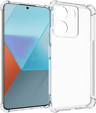 Coverup Hoesje - Geschikt voor Xiaomi Redmi 13C / Poco C65 Hoesje - Coverup TPU Back Cover met AirBag Corners - Transparant