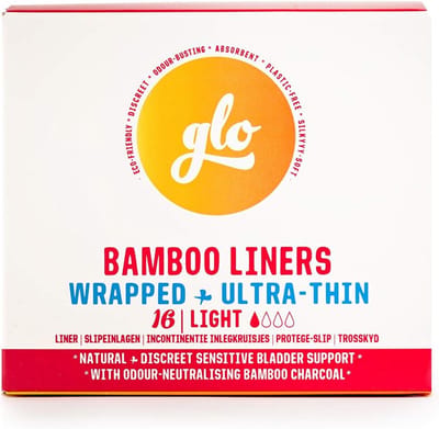 Biologische inlegkruisjes voor lichte incontinentie en gevoelige blaas - Ultrathin en biologisch afbreekbaar (16 stuks)