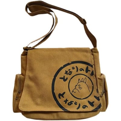 Sac messager pour femmes sacs à main de créateur femme épaule bandoulière toile femmes grands sacs fourre-tout dessin animé 35*39cm brun foncé