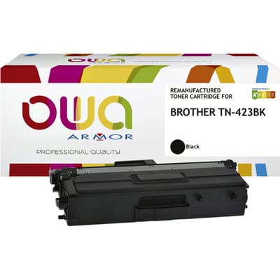 Toner OWA alternatief tbv Brother TN-423BK zwart