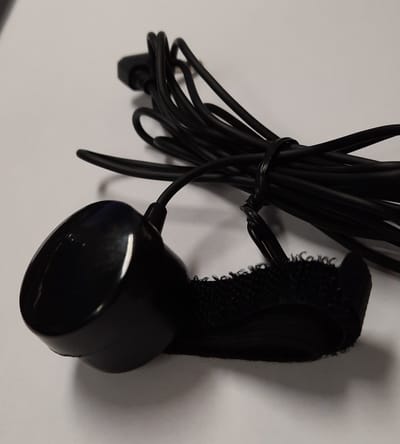 Albrecht BP-37 42640 Drukknop PTT klittenband Vinger 3.5mm mono Motorrijder