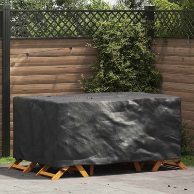 vidaXL - Meubelbescherming - Effen - Zwart - 172 - x - 113 - x - 73 - cm - 600D