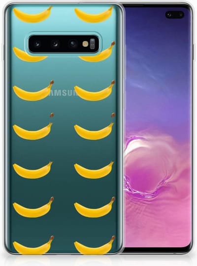 Samsung Galaxy S10 Plus Siliconen Case Banana