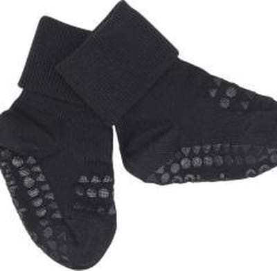 GoBabyGo - ABS Baby Bamboe Sokken 6-12 Mnd Donkerblauw