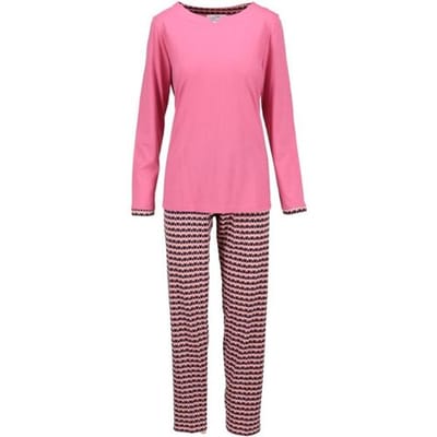 Katoenen dames pyjama beaujolais Ringella - Rood - Maat - 36