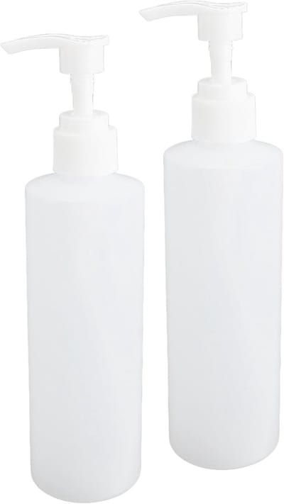 2 x Vervangende Fles voor Massageolie Verwarmer, 250 ml, Navulbaar, Professionele Shampoo Pompflessen, Accessoires voor Massageolie en Lotion